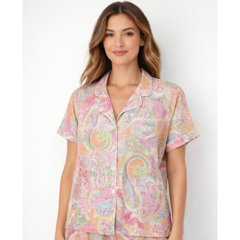 Lauren Ralph Lauren Pajama Top LRL
